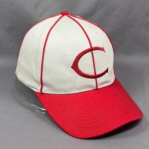 APC Cincinnati Reds MLB Strapback Hat Cap Retro Pinstripe Old School Dad Mens
